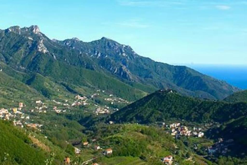 Amalfi Coast Casa Vacanze Marino Tramonti Eksteriør billede