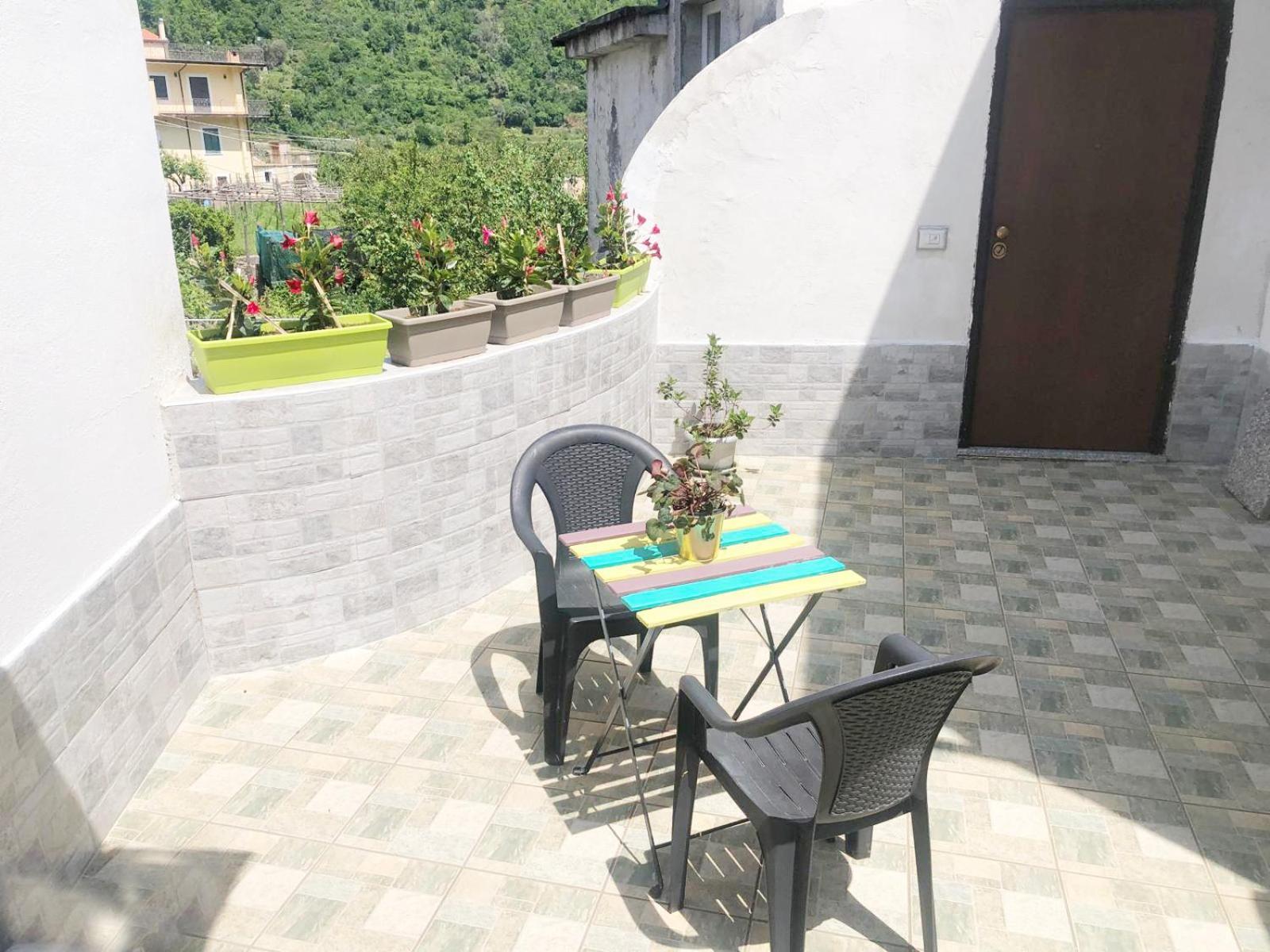 Amalfi Coast Casa Vacanze Marino Tramonti Eksteriør billede